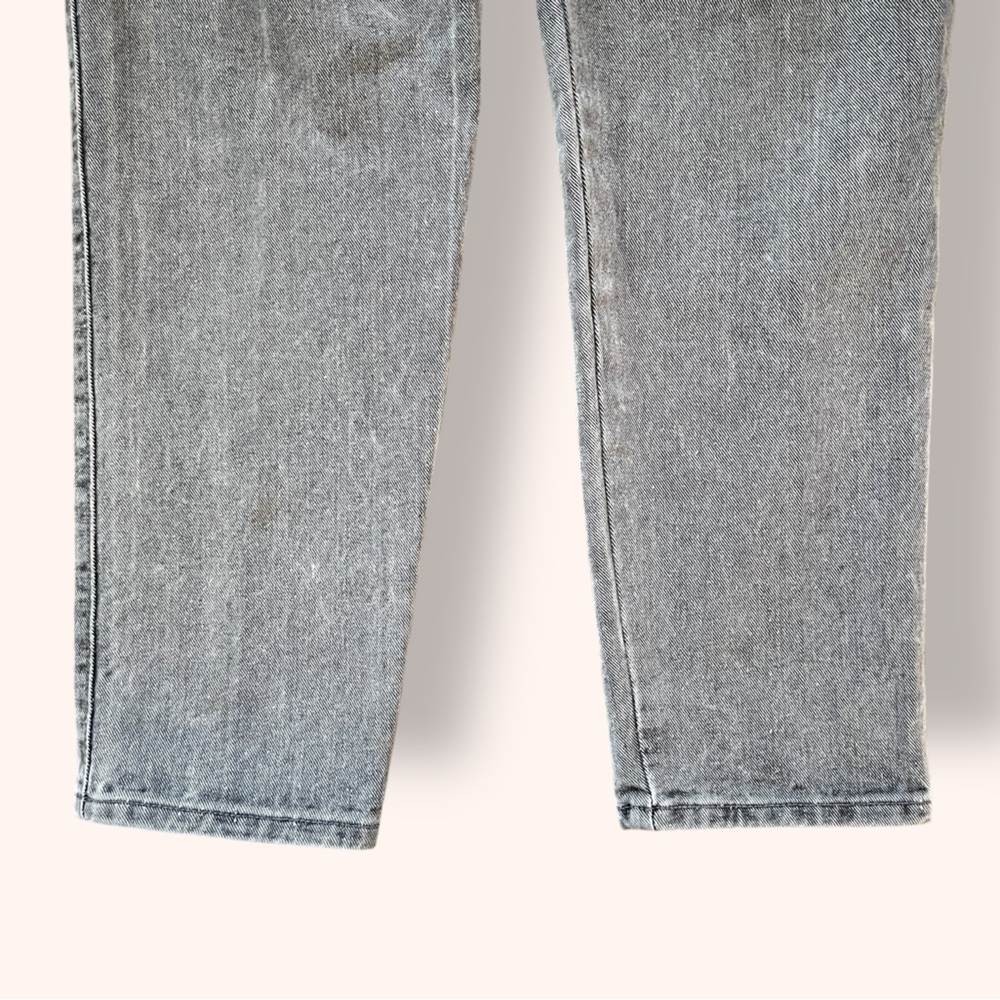 Vintage Whipp Denim, Button Fly Jean, Gray Wash - Picture 6 of 10